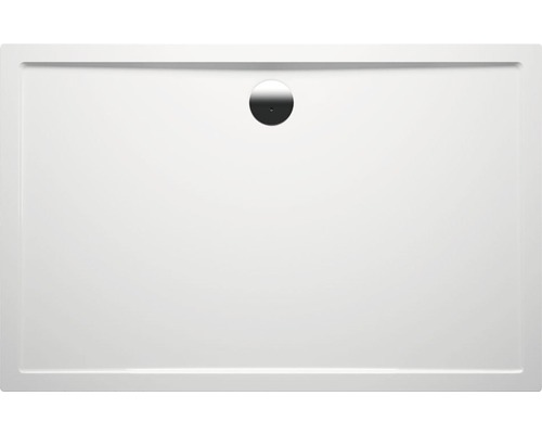 Rechthoekige douchebak met afvoer