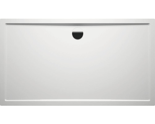 Rechthoekige douchebak met afvoer