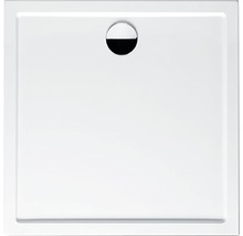 Vierkante douchebak van sanitairacryl met afvoer