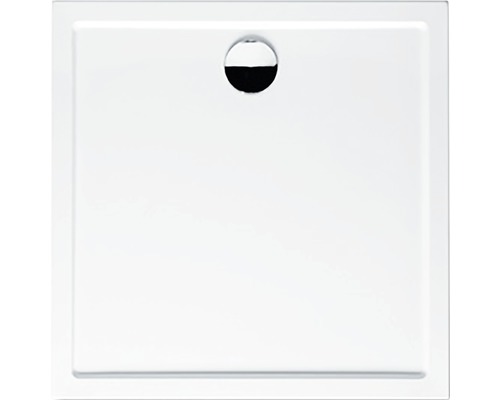 Vierkante douchebak met afvoer