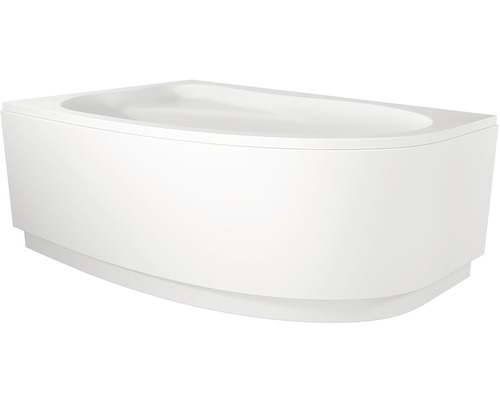 Vrijstaand ligbad van sanitairacryl