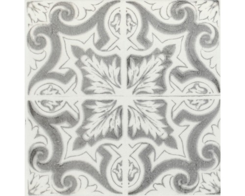 Decoratieve tegel met bladerpatroon voor binnenshuis