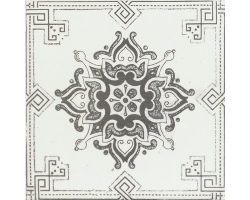 Decoratieve tegel met een ornamentaal patroon