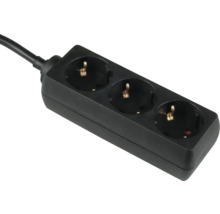 Drievoudig stekkerblok met kabel