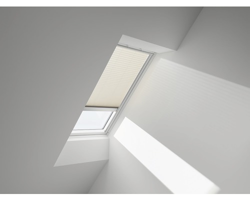 VELUX Plissé lichtdoorlatend elektrisch FML SK10 1259 classic sand