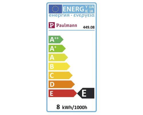 Paulmann energie-efficiëntielabel 449.08