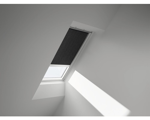 VELUX Rolgordijn lichtdoorlatend bediening op zonne-energie RSL 5 4069S zwart