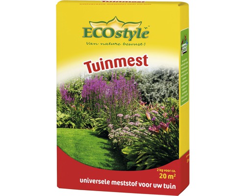 ECOSTYLE Tuinmest 2 kg ECOSTYLE Tuinmest 2 kg