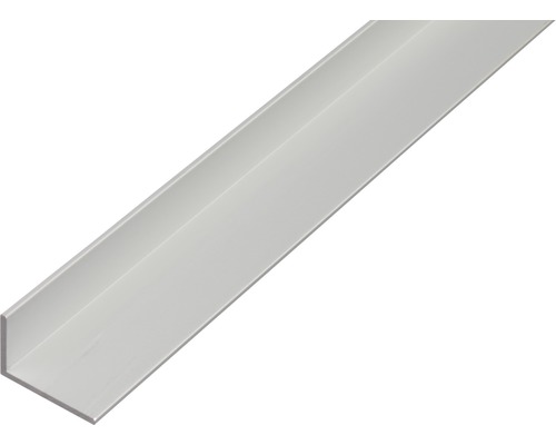 GAH.ALBERTS Hoekprofiel 60x25x2 mm aluminium zilver, 200 cm Kunststof hoekprofiel