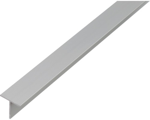 GAH.ALBERTS T-profiel 35x35x3 mm aluminium zilver, 100 cm T-profiel van metaal