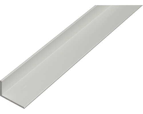 GAH.ALBERTS Hoekprofiel 50x20x2mm aluminium zilver 100 cm Kunststof hoekprofiel