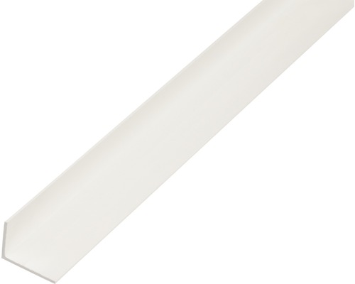 GAH.ALBERTS Hoekprofiel 25x15x1,5mm kunststof wit 100 cm Kunststof hoekprofiel