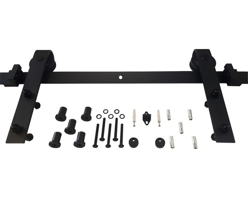 Schuifdeurbeslag met bevestigingsmateriaal