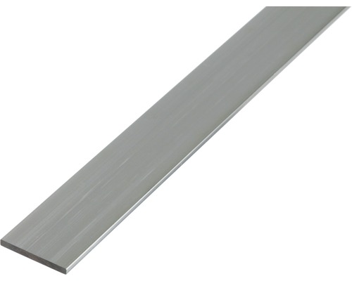 GAH.ALBERTS Platte stang 50x3 mm aluminium blank, 100 cm Metalen platstaf