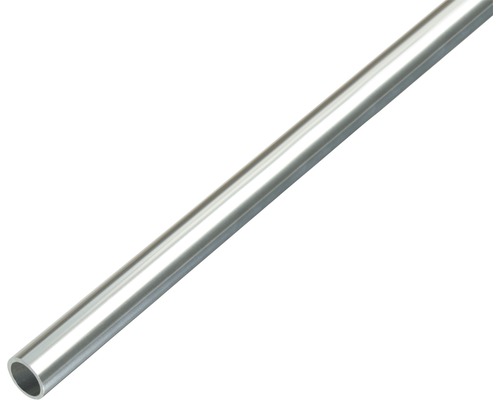 GAH.ALBERTS Ronde buis Ø 8x1 mm aluminium chroom, 100 cm Metalen buis