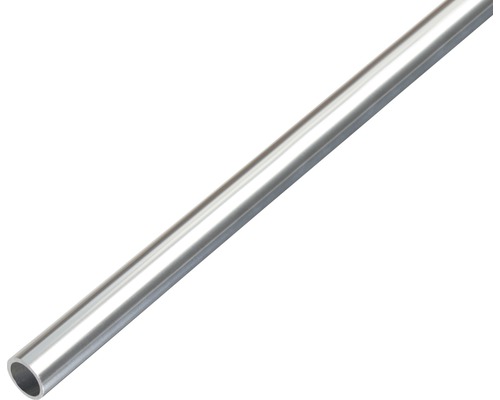 GAH.ALBERTS Ronde buis Ø 15x1 mm aluminium chroom, 100 cm Metalen buis