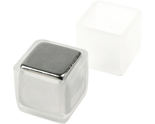 Vierkante magneet met plastic behuizing