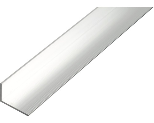 GAH.ALBERTS Hoekprofiel 65x35x2,5mm aluminium blank 100 cm Hoekprofiel van metaal