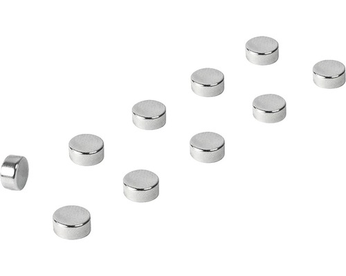 TRENDFORM Magneten steely zilver 10 stuks