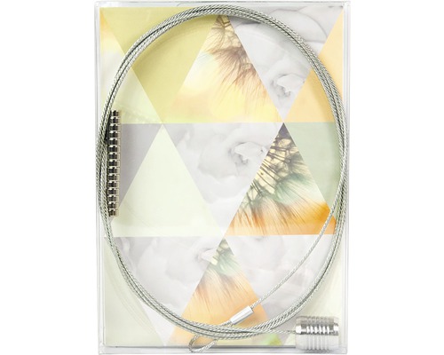 Stalen draadkabel met bevestigingsaccessoires