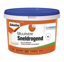 Emmer snel drogende witte muurverf