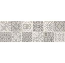 Decoratietegel wand Vintage silver 30x90 cm gerectificeerd