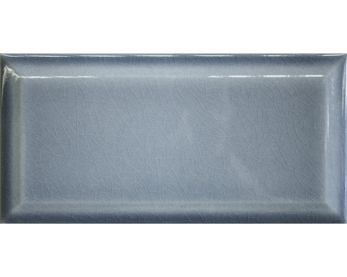 Wandtegel Metro Biselado marine craquele 10x20 cm Keramische tegel met craquelé effect
