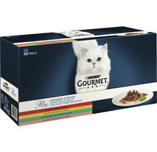 Purina Gourmet Perle kattenvoeding multipack met 60 porties