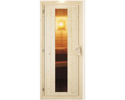 KARIBU Sauna deurelement geïsoleerd voor 38 en 40 mm sauna's incl. isolatieglas 1730x780x38 mm