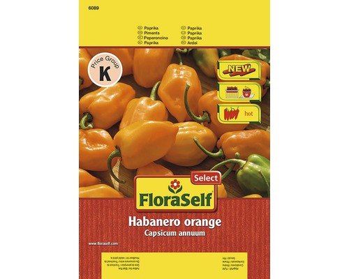 FLORASELF® Paprika Habanero Oranje