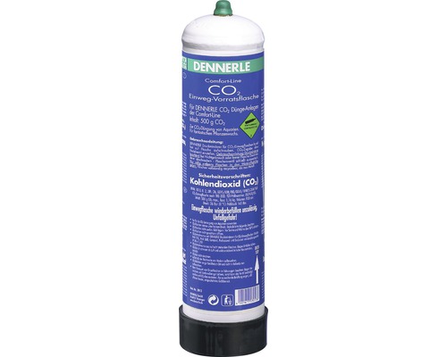DENNERLE CO2 Wegwerpfles Comfort Line, 500 gr DENNERLE CO2 Wegwerpfles Comfort Line, 500 gr