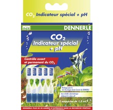 Dennerle CO2 speciale indicator inclusief pH-test navulverpakking met vijf ampullen