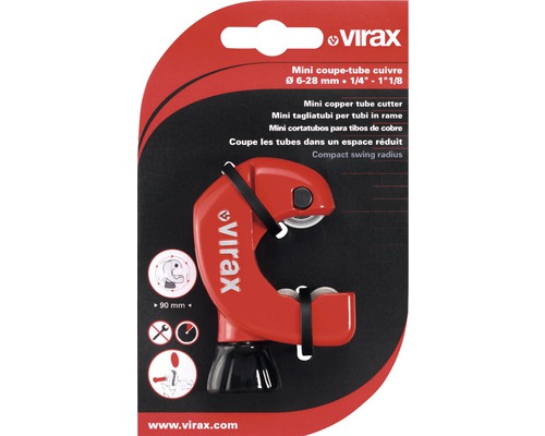 VIRAX 210443 Pijpsnijder koper ZR 35 3-35 mm
