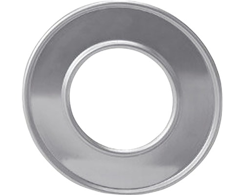 Rozet dunwandig aluminium Ø 80 mm