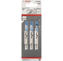 Bosch decoupeerzaagbladen U118A HSS in set