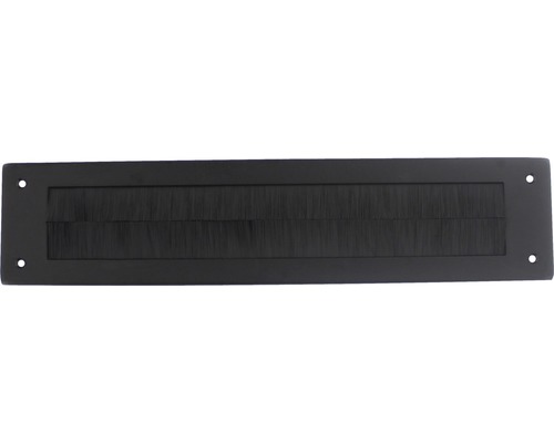 INTERSTEEL Tochtwering rechthoekig zwart-RVS INTERSTEEL Tochtwering rechthoekig zwart-RVS