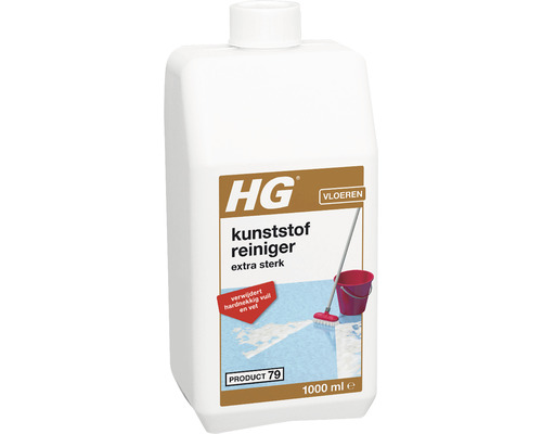 HG krachtreiniger voor kunststof vloeren 1 l Kunststofreiniger in een fles van 1000 ml