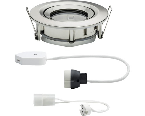 Plafondinbouwspot met aansluitaccessoires