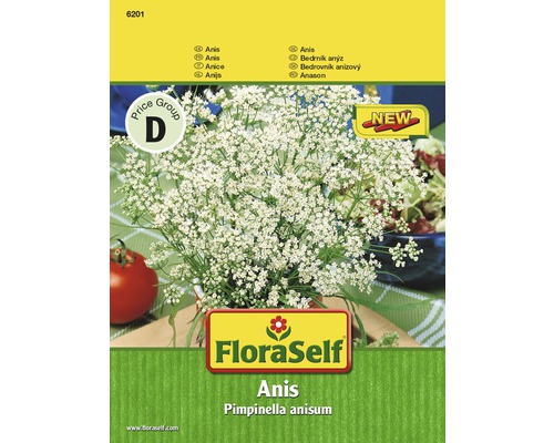 FloraSelf Anijs plantenzaadverpakking