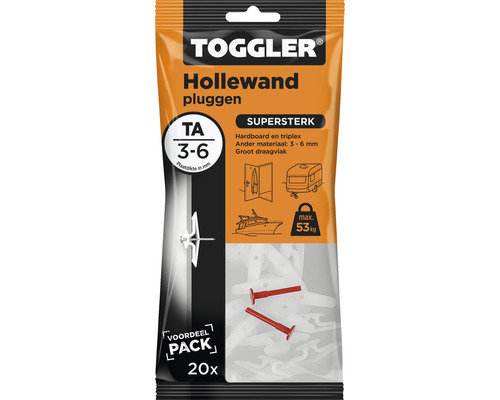 Togler Hollewandpluggen verpakking