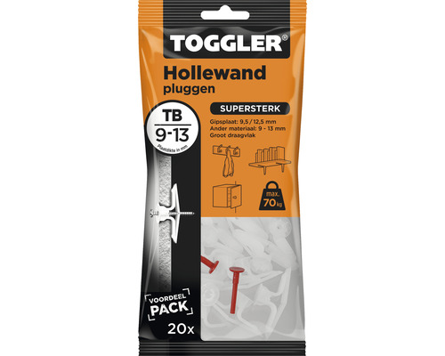 Togler Hollewandpluggen verpakking