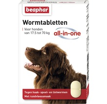 BEAPHAR Wormmiddel AIO hond 17,5-70 kg, 2 tabl-thumb-0