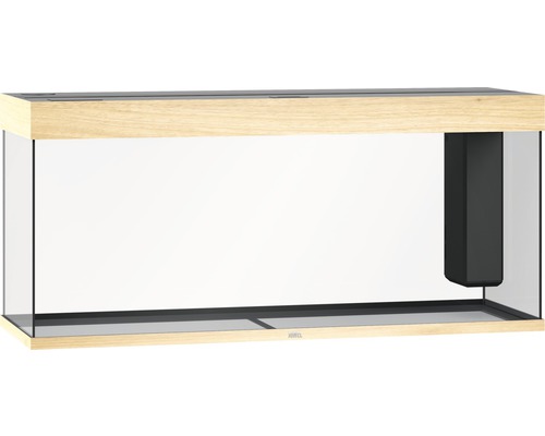 Aquarium met houten frame en geïntegreerd filter