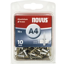 NOVUS Popnagel A4 aluminium Ø 4x10 mm, 70 stuks