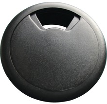 Kabeldoorvoer 80 mm zwart-thumb-0