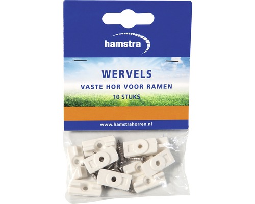 HAMSTRA Wervels voor bevestiging raamhor Ultra 10 stuks