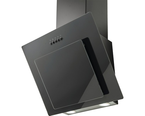 Afzuigkap van glas en metaal