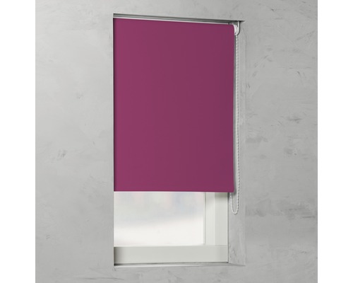SOLUNA Rolgordijn verduisterend V15 uni roze 80x190 cm