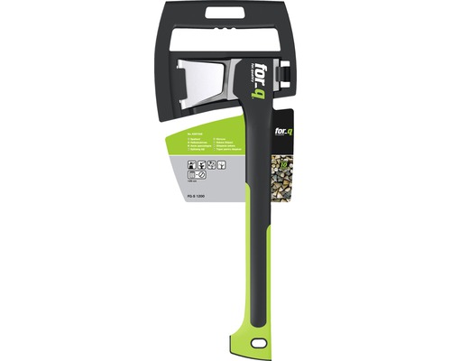 For-Q kloofbijl met een lengte van 70 centimeter