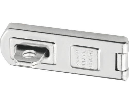 ABUS Overval 100/100 DG C/DFNLI staal verzinkt, dubbel scharnierend 160x35 mm ABUS Overval 100 met oog